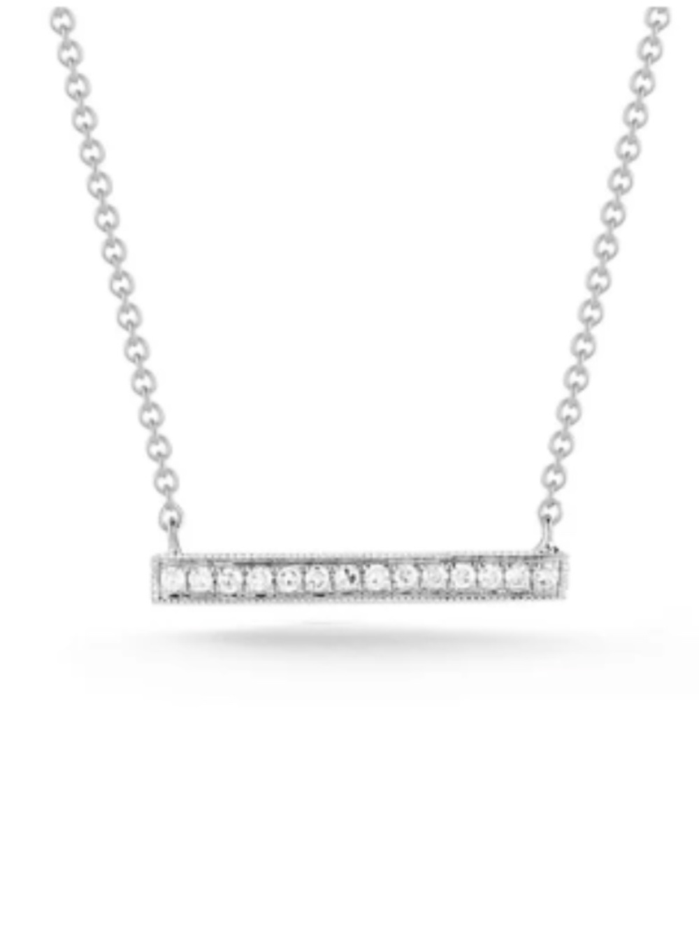 Dana Rebecca Medium Sylvie Rose Bar Necklace